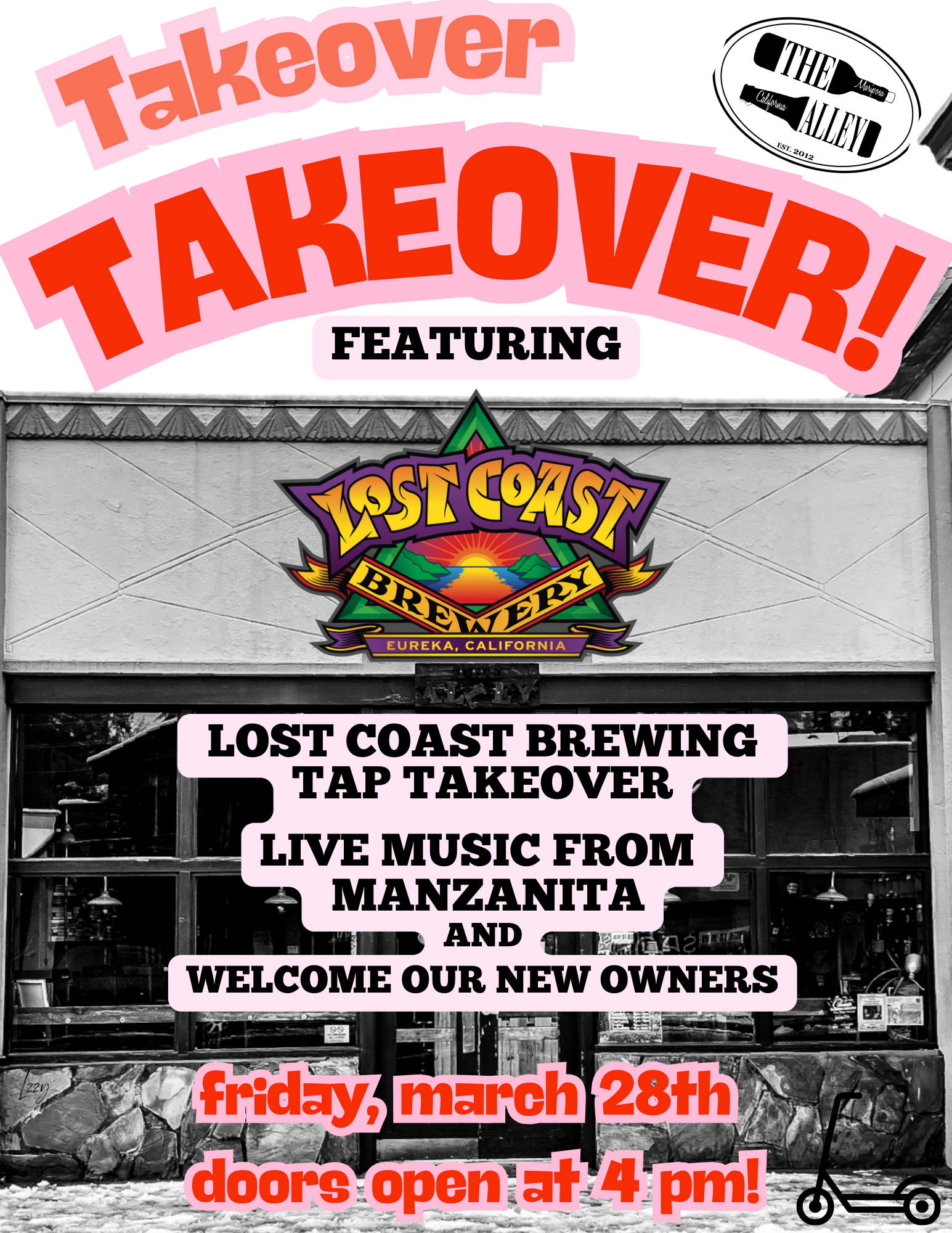 Takeover Takeover Party flyer