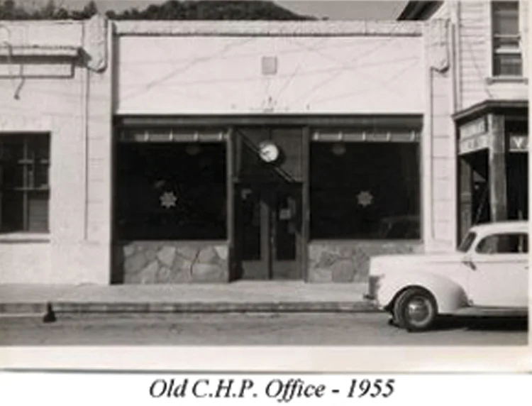 The C.H.P. office in the 1930s, in what is now The Alley